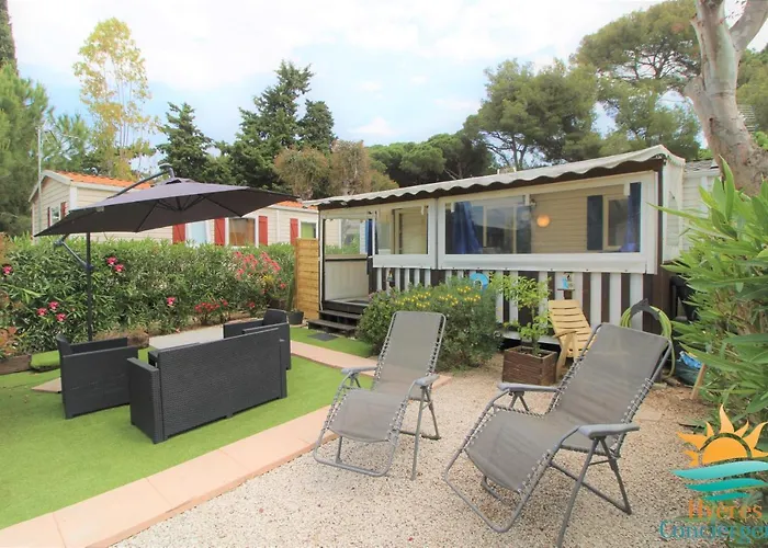 Camping les Pins Maritimes Mobil home 134